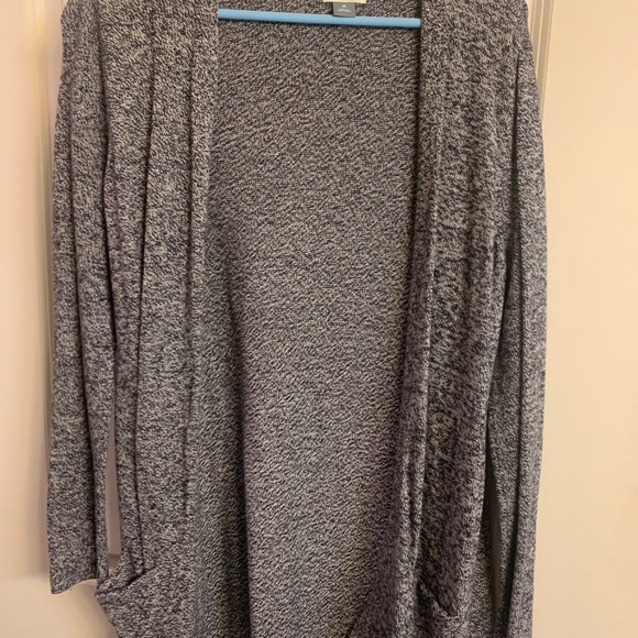 Navy/Peppered Cardigan - Picture 1 of 4